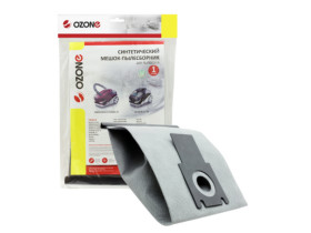 Мешок-пылесборник Ozone многоразовый для пылесоса, MX-09 