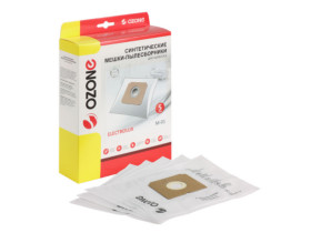 Мешки-пылесборники Ozone синтетические для пылесоса, 5 шт. M-01 