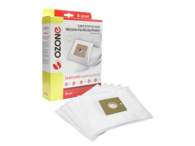 Мешки-пылесборники Ozone синтетические для пылесоса, 5шт. M-04 