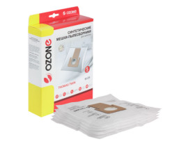 Мешки-пылесборники Ozone синтетические для пылесоса, 5 шт. M-09 