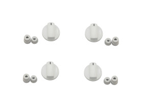 Универсальные ручки духовки/плиты Белые, 0025839