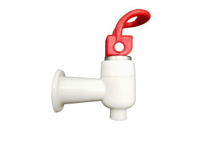 Кран для кулера красный универсальный, внутренняя резьба KL004KR