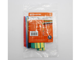 T553 Термоусаживаемая трубка ТУТнг 16/8 набор (7 цветов по 3 шт. 100мм) TDM