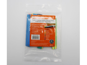 T555 Термоусаживаемая трубка ТУТнг 8/4 набор (7 цветов по 3 шт. 100мм) TDM