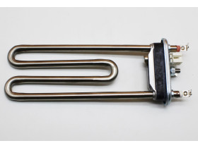 Тэн (нагревательный элемент) для стиральной машины Samsung с термодатчиком 1900W (прям.с отв.L