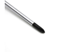  INS019OT Отвертка крестовая TUNDRA premium, PH0х125 мм, обработка сатин, двухкомпонентная рукоятка