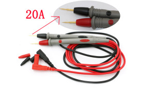 Щуп для мультиметра профессиональный длина 90 см Сопротивление 20 Ампер. Код: T3682