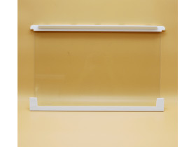 Полка (в сборе с обрамлениями) для холодильников стеклянная 2251531063, зам. 2651018190, 2062797002, 2251374621