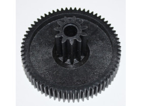 Шестеренка для мясорубки Помощница D66/20 зубья 65/11 прямой/прямой