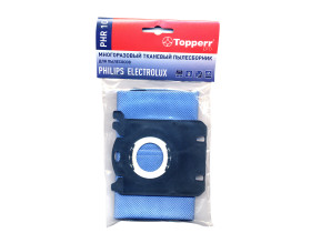 Пылесборник PHR 10 Topperr (тип CRP 485/01,ET1) многоразовый для пылесоса PHILIPS, ELECTROLUX, BORK, ZANUSSI, AEG