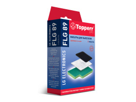 Комплект фильтров FLG 89 Topperr для пылесосов LG, зам. VPM-SGS, MDJ49551603, MDJ63305401