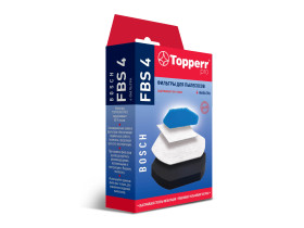 FBS 4 Topperr Комплект фильтров для пылесосов Bosch