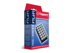 FTL 691 Topperr Hepa-фильтр для пылесосов Tefal TW63..,TW64..,TW68.,TW69.,TW72.,TW74.,TW76.,TW77.(RS) 1185