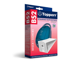 BS 2 Topperr Пылесборник для пылесоса Bosch-Siemens(Тип H, A,G, D, B), 5 шт.в ед. 1001
