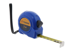 Рулетка TUNDRA, пластиковый корпус, 3 м х 16 мм
