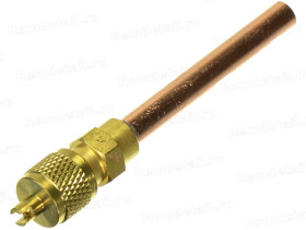 Клапан шредера с трубкой 6.3x100мм UG000983